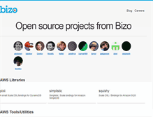Tablet Screenshot of code.bizo.com